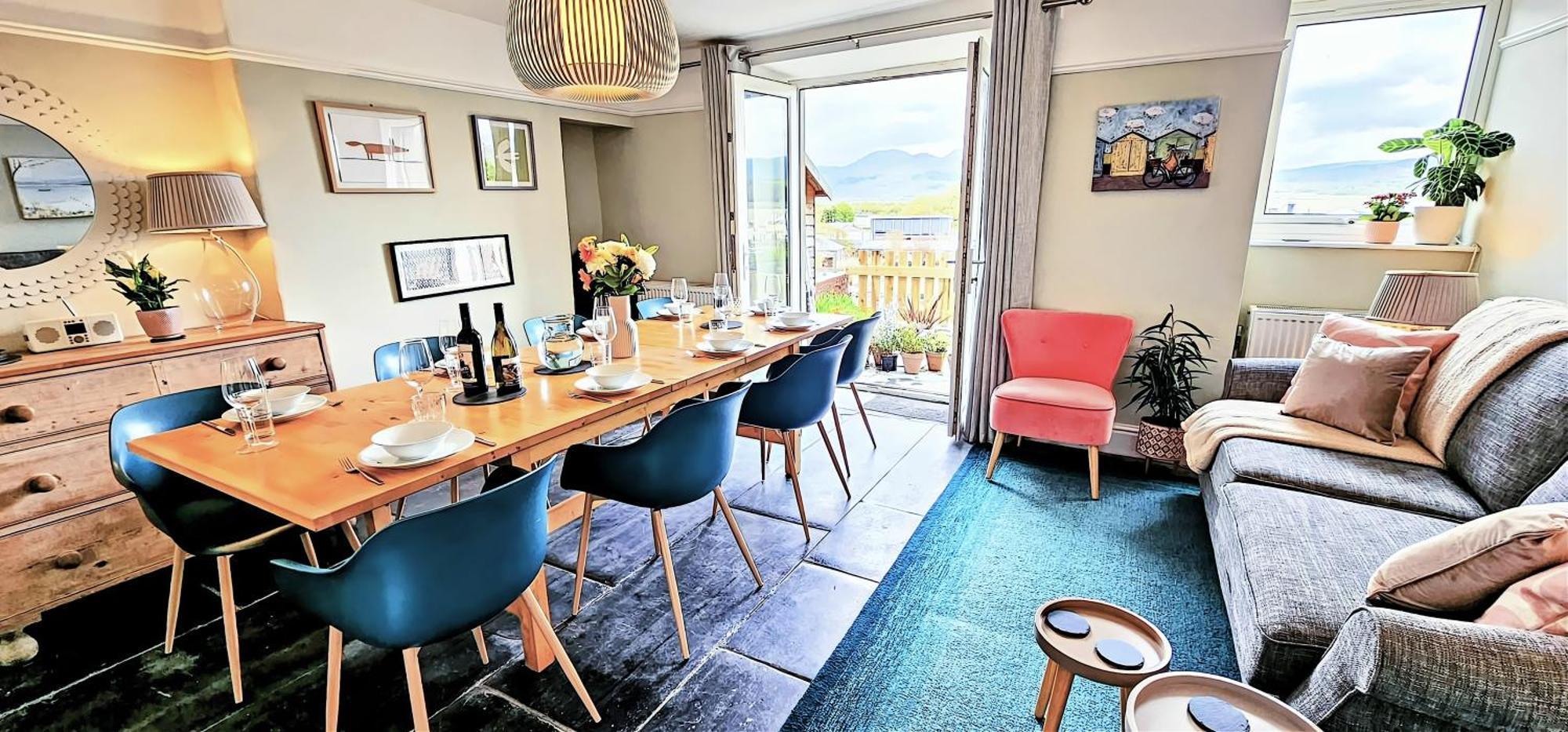 Harbour & Mountain Views, Porthmadog House, Sleeps 9, 4 Bedrooms, Two And Half Bathrooms Exterior photo