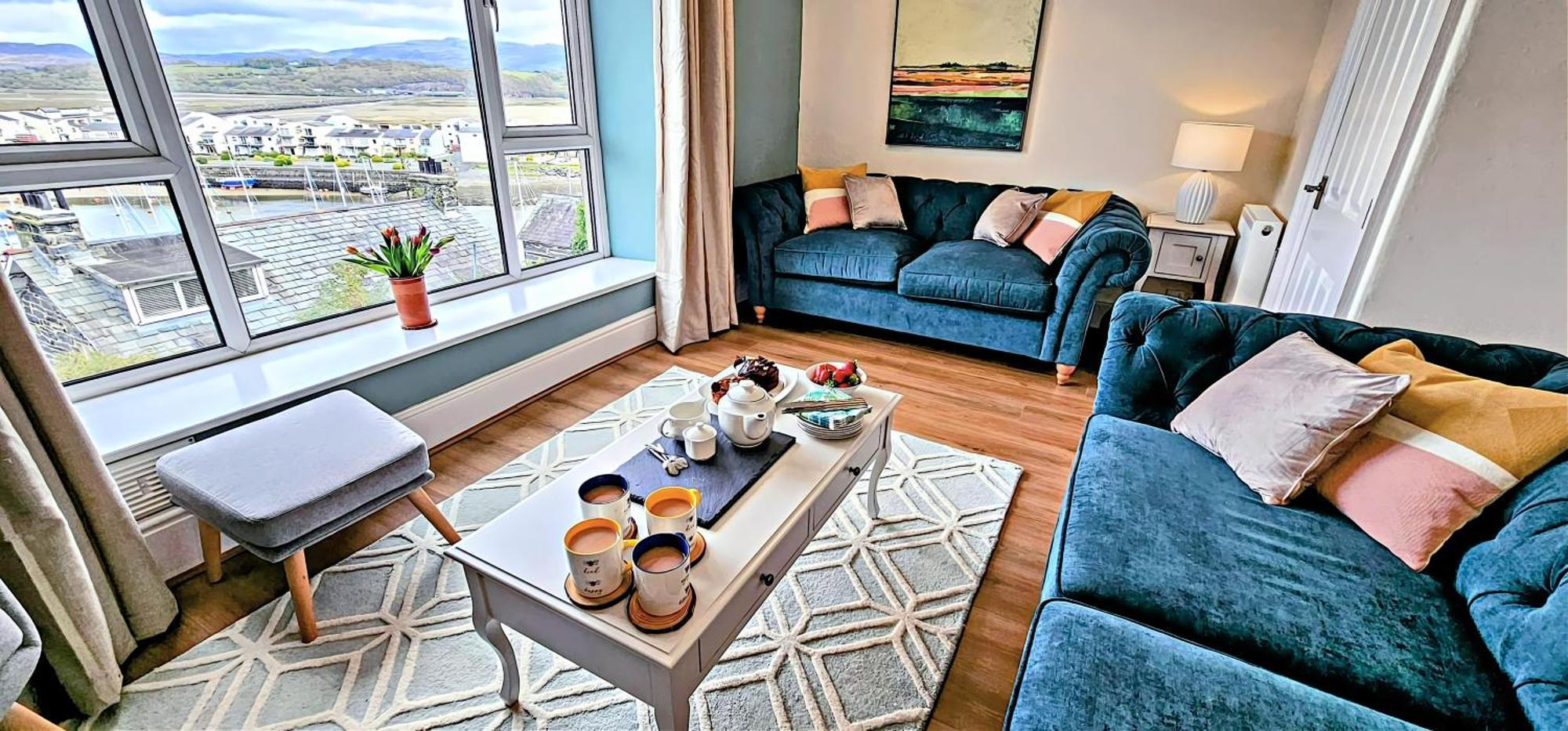 Harbour & Mountain Views, Porthmadog House, Sleeps 9, 4 Bedrooms, Two And Half Bathrooms Exterior photo